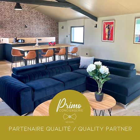 Le Loft Manhattan, En Centre Ville, Proche Sainte Bernadette Avec Parking, Primo C0Nciergerie 느베르 외부 사진