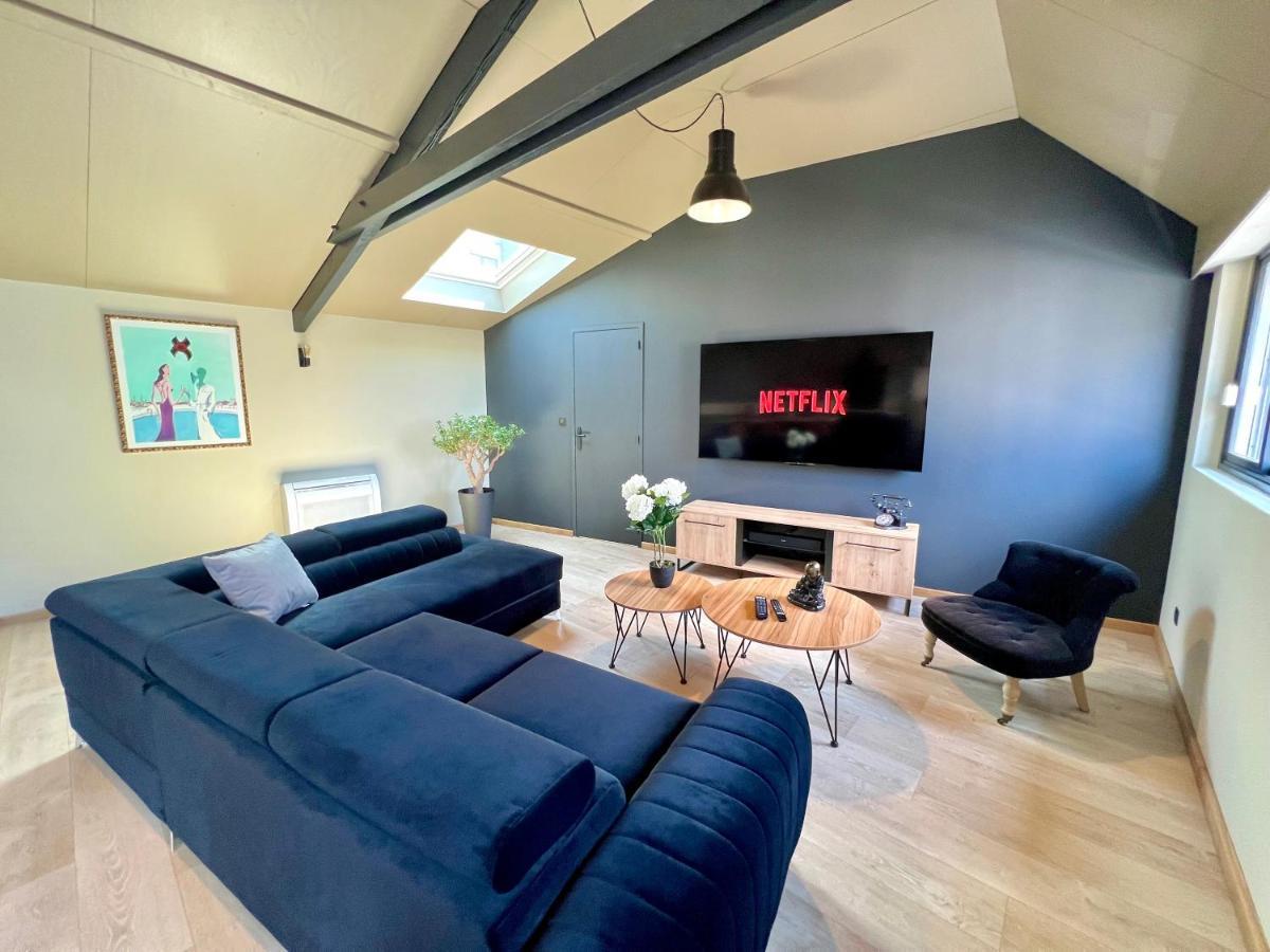 Le Loft Manhattan, En Centre Ville, Proche Sainte Bernadette Avec Parking, Primo C0Nciergerie 느베르 외부 사진
